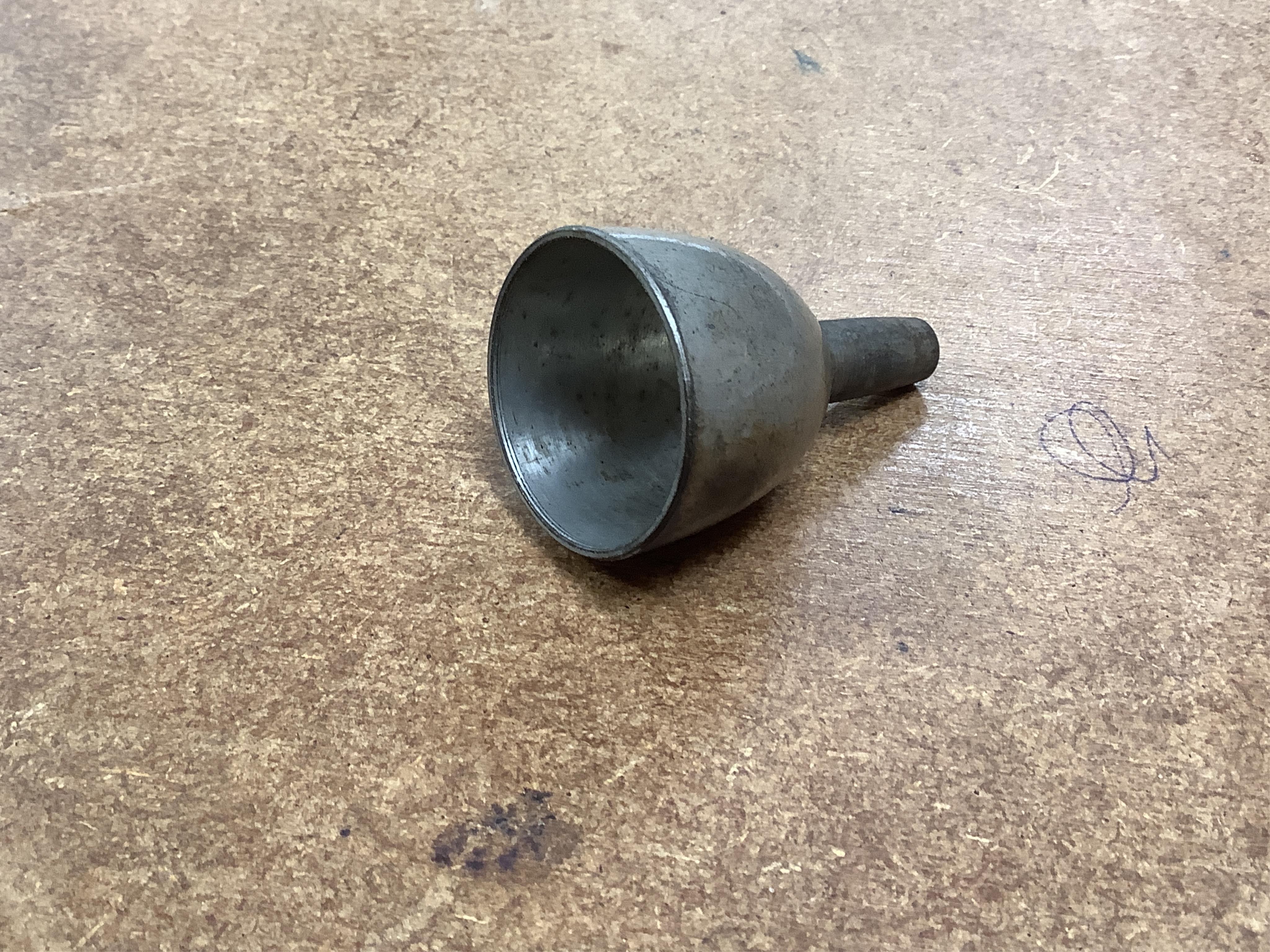 A 19th century mahogany apothecary cabinet, interior with fitting compartments containing twenty-one glass bottles, most with stoppers, five drawers with ivory knobs containing a miniature pestle and water, mixing glasse